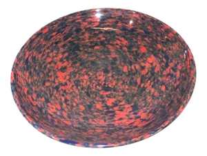 Vintage Murano Shallow Glass Bowl
