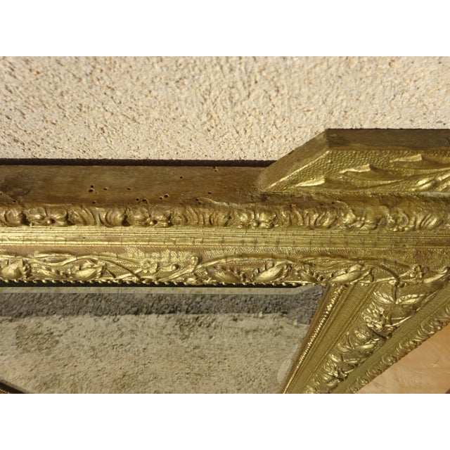 Antique Gilded Mirror, 1890s For Sale - Image 15 of 18