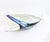 Made in italy, 1950s. this sinuous, dynamic and elegant centerpiece is made in lacquered ceramic that is varnished with...