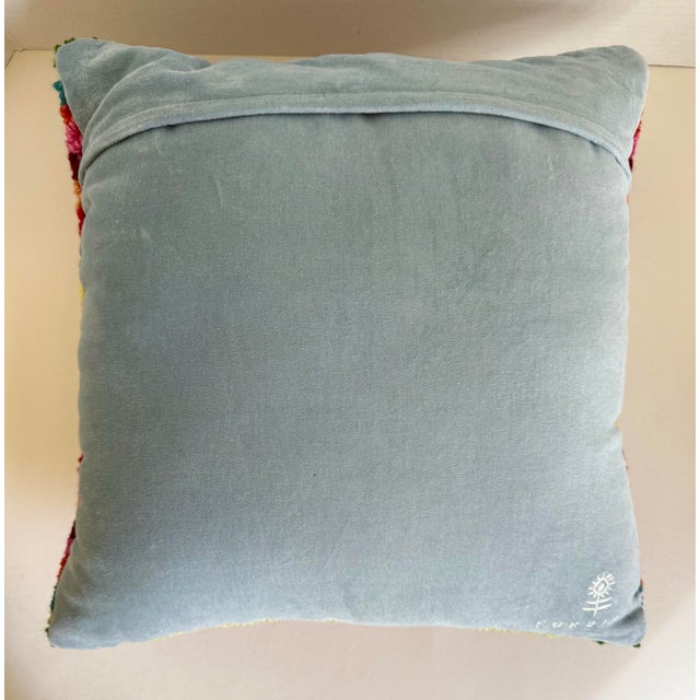 2020s Furbish Studio “Lit Af” Hand-Hooked Decorative Pillow For Sale - Image 5 of 7