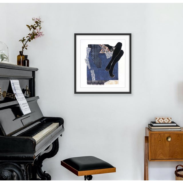 Jowita Wallner, Untitled, Linocut & Collage on Paper, 2004 For Sale - Image 3 of 4