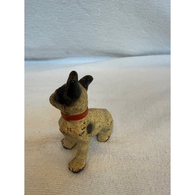 Cast Iron Hubley Small Boston Terrier
