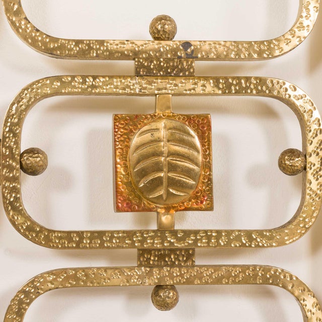 Italian Brass Bed by Ciansky, Shelba, and Luciano Frigerio for Frigerio Di Desio, 1960s For Sale - Image 13 of 18