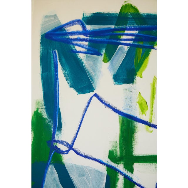 "Caro Putting on Jeans" Large Original Oil Painting by Simon Findlay For Sale - Image 14 of 18