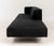 Black Vladimir Kagan "Omnibus" Black Suede Upholstered Sofa For Sale - Image 8 of 10