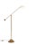 Mid-Century Modern Brass Counter Balance Floor Lamp from Hillebrand Lighting, Germany, 1980s For Sale - Image 3 of 12