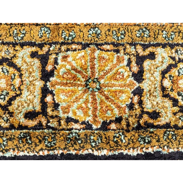 Mid-Century Modern Silk Rug, 1960s For Sale - Image 9 of 14