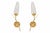 Gold-Toned Wall Sconces with Textured Glass Shades, 1970s, Set of 2 For Sale - Image 13 of 13