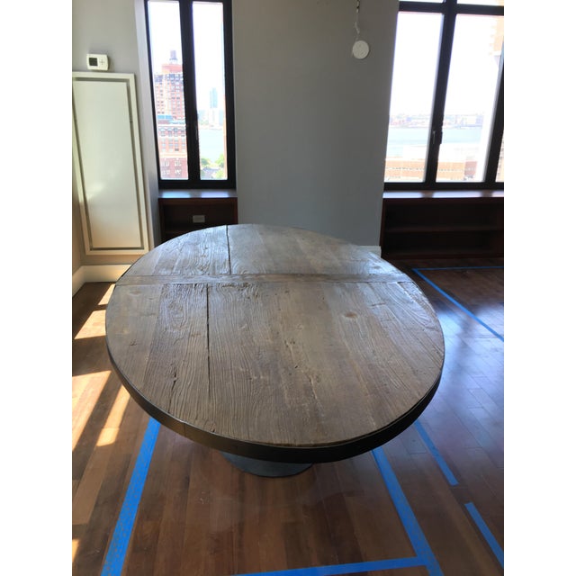 Restoration Hardware Aero Reclaimed Wood Dining Table Chairish