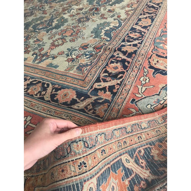 Persian Oversized 1880s Antique Persian Khorassan Rug For Sale - Image 3 of 11