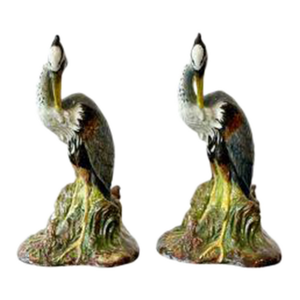 Vintage Great Blue Heron by The Townsends - a Pair