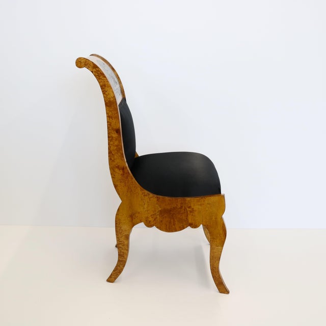 Fine Pair Of Neoclassical Side Chairs, Ca.1850 For Sale - Image 15 of 18