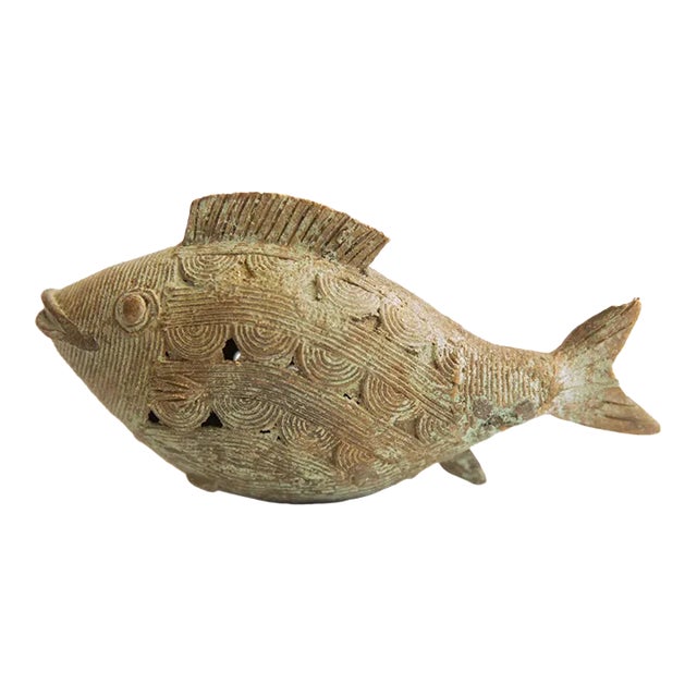 Vintage African Fish Casting For Sale