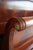 Estate worthy capturing the grandeur of a bygone era. This king sleigh bed from Ethan Allen's 18th Century Mahogany...