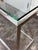 Metal Modern Chrome + Glass Console Table For Sale - Image 7 of 12