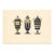 Antique French Sèvres Porcelain Chromolithograph – 1880's For Sale