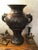 Meiji Period Bronze Twin Handled Urn With Decoration For Sale - Image 11 of 13
