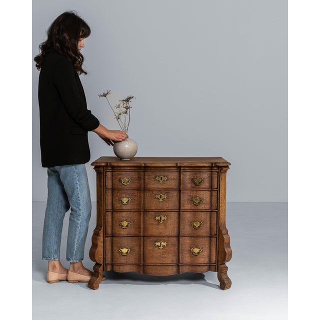 Mid-Century Modern 1820s Dutch Chest Of Drawers For Sale - Image 3 of 18