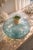 Glass Large Aqua Glass Demijohn Vessel With Twine-Wrapped Neck – 17” Mediterranean Coastal Bottle For Sale - Image 7 of 9