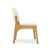 Arches II Dining Chairs in Oak and Bouclé by Insidherland, Set of 4, in New conditions. Designed from 2000 Labeled by Maker