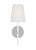Visual Comfort Kate Spade by Visual Comfort Studio Monroe Single Sconce, Polished Nickel For Sale - Image 4 of 4