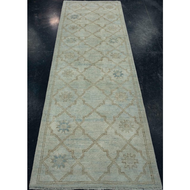 Turkish Oushak Rug 2'11" x 8'2" #17830 Explore a curated collection of hallway runners, wool rugs, and handmade...