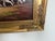 Brown Original Fox Hunting Oil Painting Signed English Hunt Horses Hounds Framed For Sale - Image 8 of 12