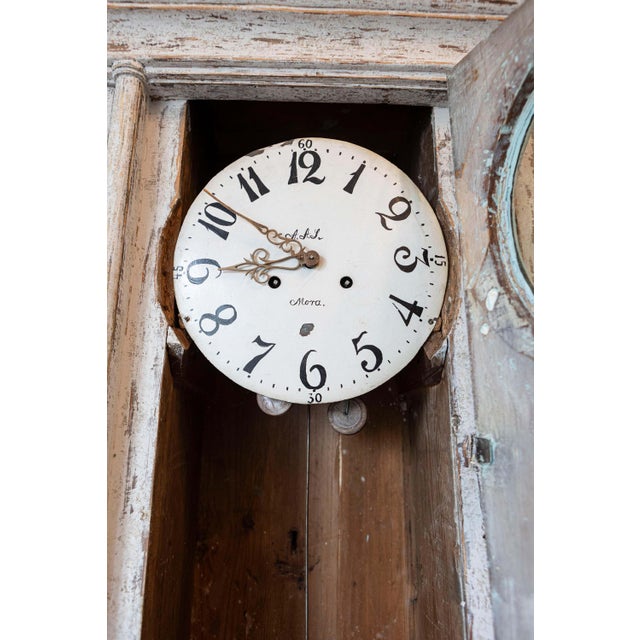 19th Century Swedish Clock Secretary Circa 1820 For Sale - Image 9 of 12