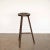 1950s Tall French Wood Tripod Stool For Sale - Image 4 of 8
