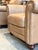 Animal Skin Pair of Bassett Jackson Umber Leather Club Chairs With Nailhead Trim For Sale - Image 7 of 9