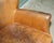 Handmade Cigar Brown Leather Club Chair For Sale - Image 6 of 16