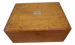 Victorian Oak Presentation Box