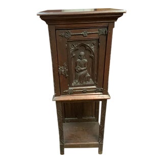 19th Century Gothic Cabinet For Sale