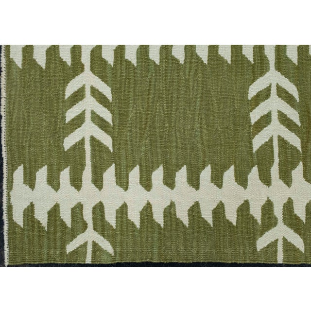 Turkish Kilim Oriental Handmade Flatweave 3' x 4'7" #18162 For Sale - Image 4 of 8