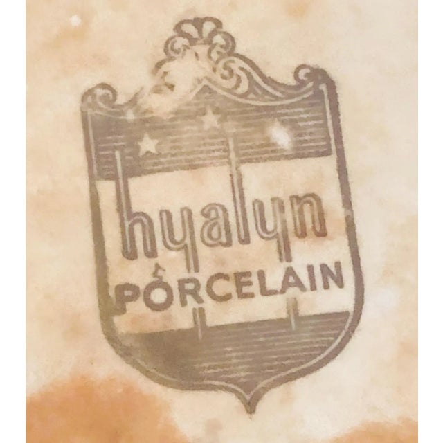 Late 20th Century Vintage Hyalyn Porcelain Gold Rim Collector Plates - Set of 3 For Sale In Birmingham - Image 6 of 7