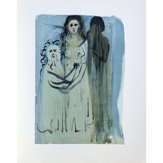 Salvador Dali, Dans la fumée des coléreux, Etching For Sale
