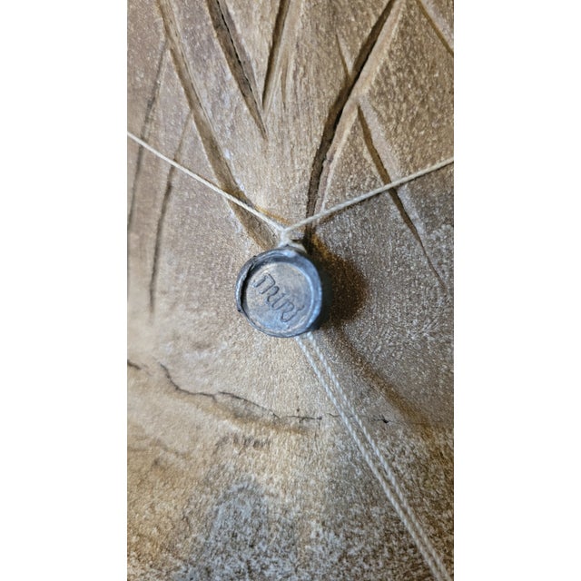 Vintage Carved Deer Wooden Sculpture For Sale - Image 10 of 12