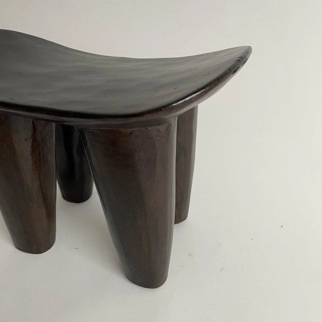 Black Vintage African Senufo Stool For Sale - Image 8 of 13