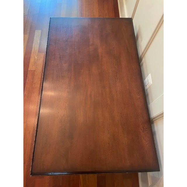 Wood Vintage Baker/Milling Road Coffee Table For Sale - Image 7 of 7