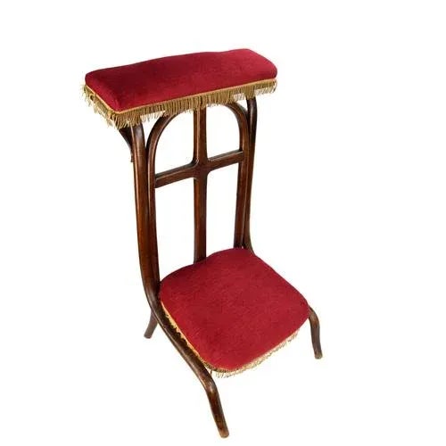 Bentwood Prayer Chair, 1900s For Sale - Image 5 of 6