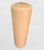 Vintage Hollywood Regency Pale Peach Hard Plastic Fluted Hollywood Regency Clothing Hamper For Sale In West Palm - Image 6 of 7