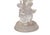 Religious White Crystal Glass Liuli Pate-De-Verre Kwan Yin Bodhisattva on Elephant Statue For Sale - Image 3 of 13