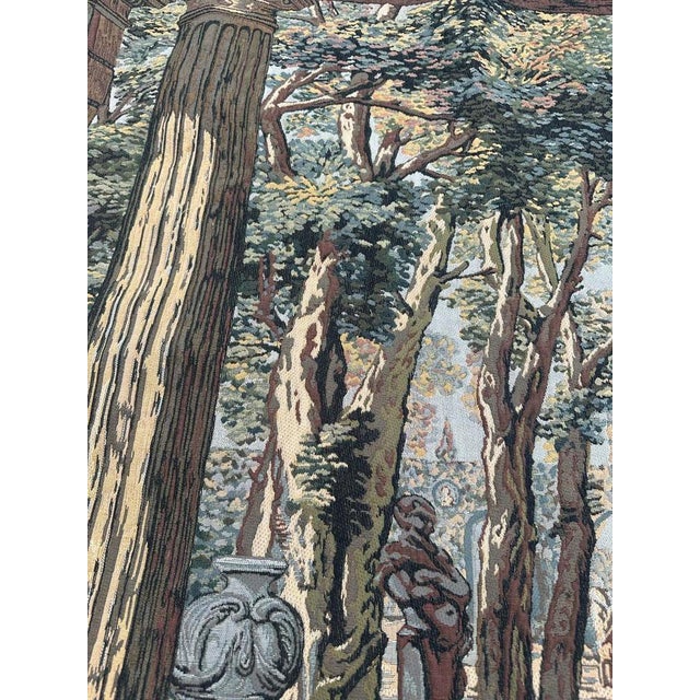 Aubusson Style Jacquard Tapestry, 1980s For Sale - Image 11 of 18