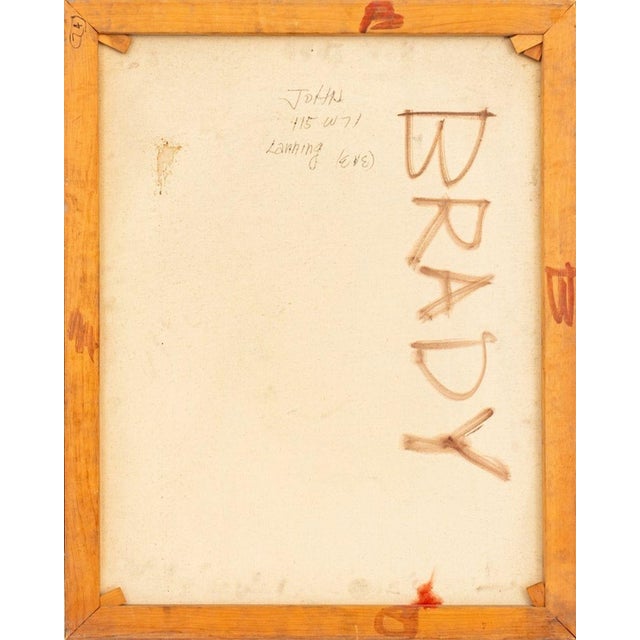 John Braden Seated Female Nude Oil on Canvas For Sale - Image 4 of 8