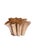 Sculptural Solid Teak Wood Table With Natural Grain & Bleached Finish For Sale - Image 12 of 14
