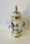 Antique Handpainted German porcelain jar with lid. Birds, flowers, butterflies. Great condition.