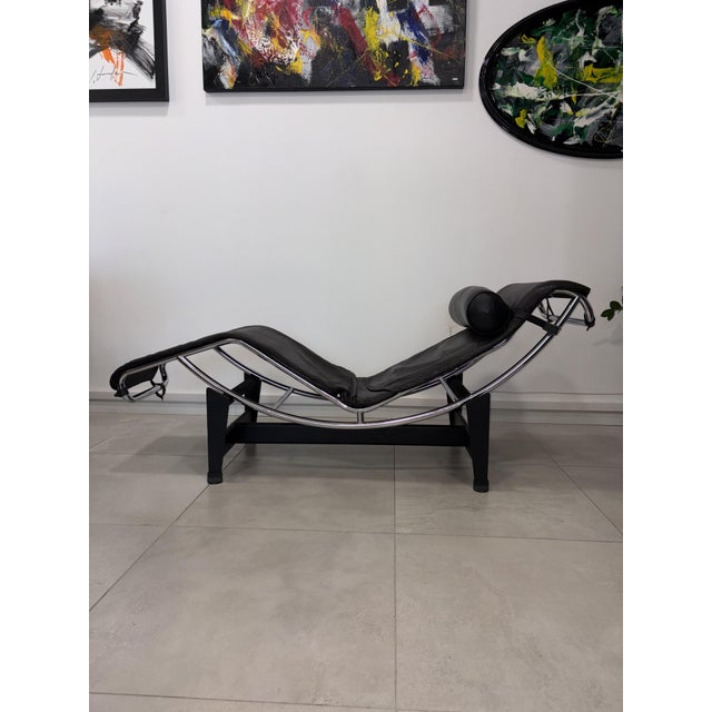 LC4 Chaise Lounge by Le Corbusier for Cassina, 1990s For Sale - Image 14 of 18