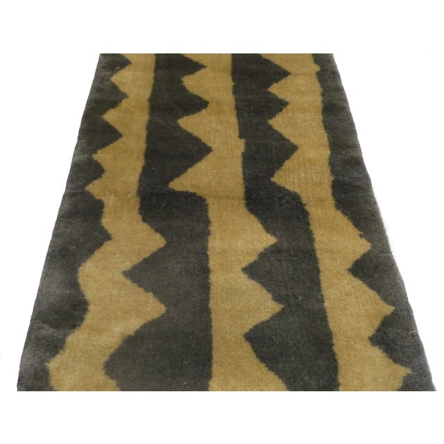 Custom Beni Mrirt Wool Runner 3' X 10' For Sale - Image 6 of 6