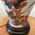 Wood Vintage Frederick Cooper Ceramic Ginger Jar Table Lamp Hand-Pained Floral Motif, Pleated Fabric Shade on Wood Base For Sale - Image 7 of 12