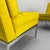 Vintage Yellow Minimalist Lounge Chairs by Florence Knoll for Knoll International, 1960s, Set of 2 For Sale - Image 10 of 15